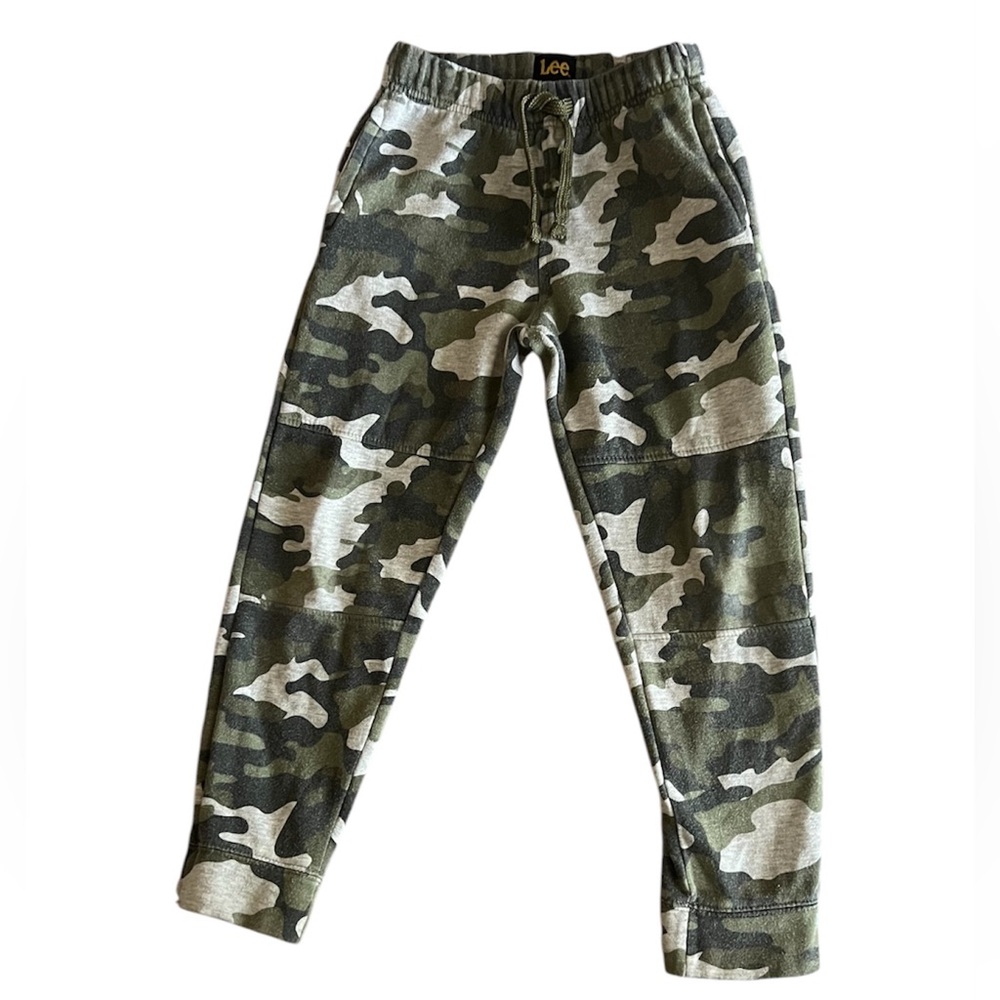 LEE Little boys camouflage sweatpants joggers